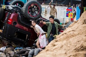 The set of Chinese film, Wolf Warrior 2