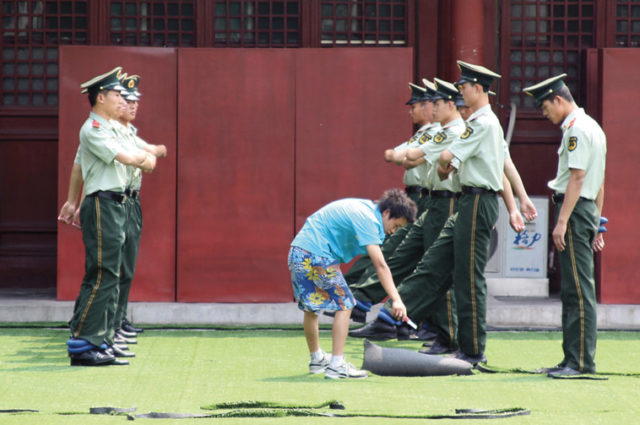 Spotting imperfections. Photo: Hsing Wei