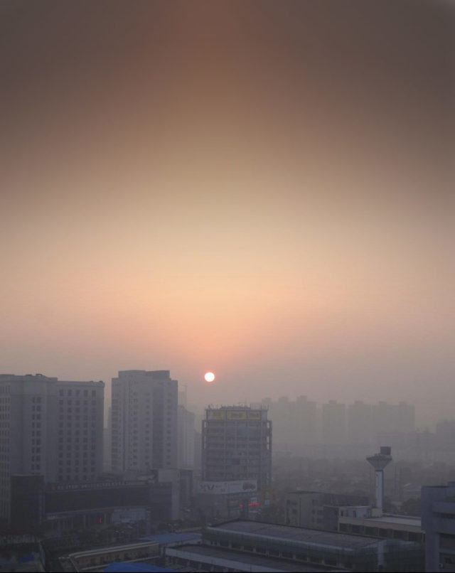 Good morning, Shanghai: image taken at Tianlin Road, 26 January 2013. Photo: Phreddie