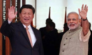 In September 2014, Indian Prime Minister Narendra Modi hosted a visit by Xi Jinping. China has been cultivating an amicable relationship with India since Modi came to power in May 2014 Source: ptinews.com