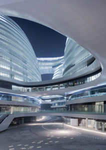 Galaxy Soho is a new office and retail and entertainment complex on the East Second Ring Road in Beijing. It was designed by Zaha Hadid and Ma Yansong of MAD Architects. Xi Jinping has publicly revealed that he does not like the ‘weird architecture’ of China’s modernising cities Photo: Iwan Baan