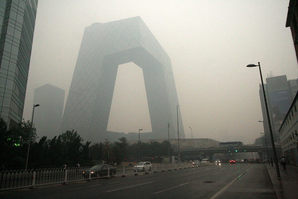 Will Beijing escape from underneath its ‘smog dome’? Photo: Ernie/Flickr
