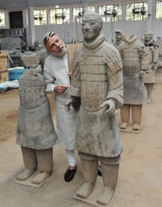 Indian Prime Minister Narendra Modi in Xi’an Photo: image.baidu.com